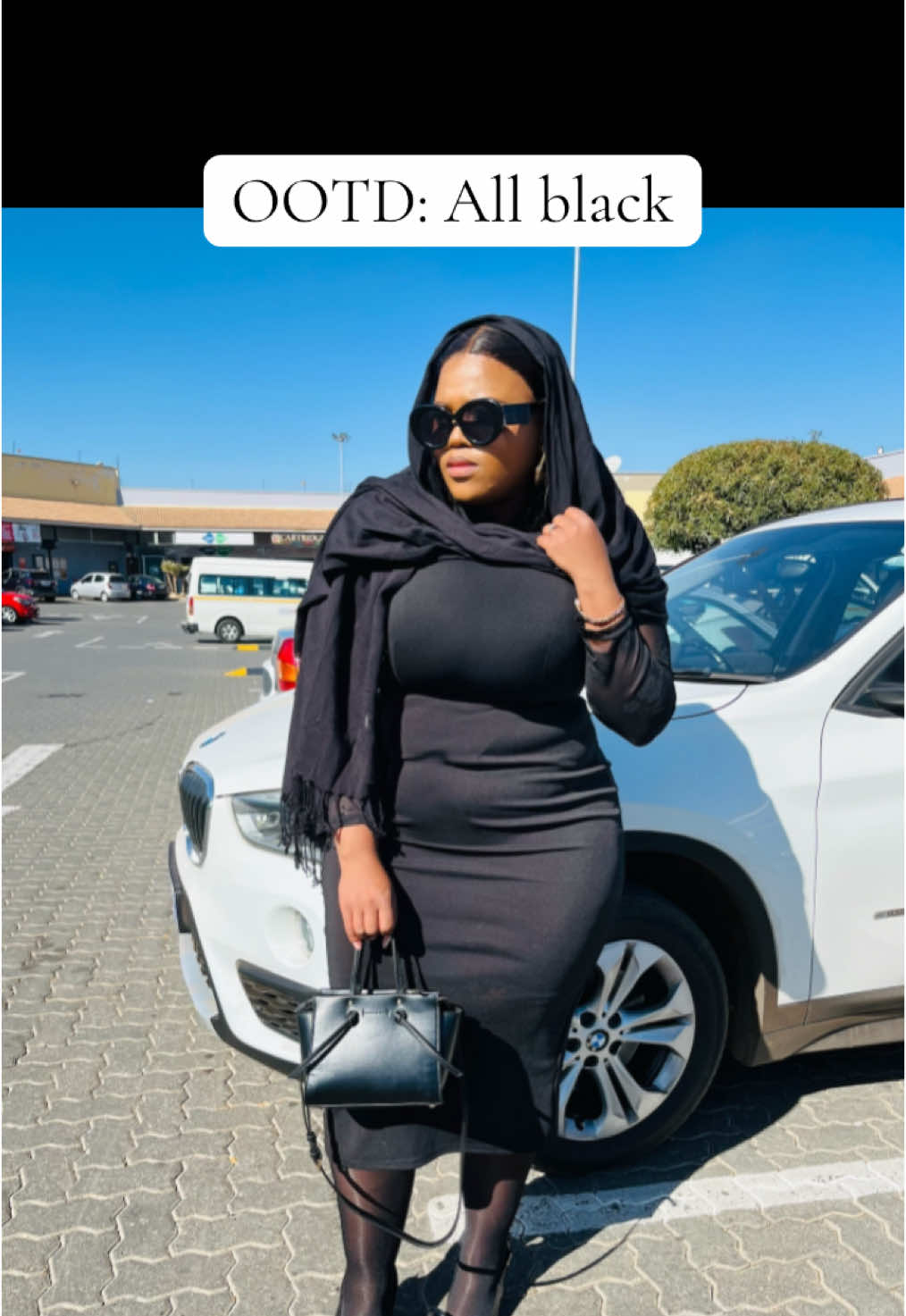 OOTD: All black #allblack #black #funeraloutfits #funeral #allblackoutfit #fyp #foryourpages #fyppppppppppppppppppppppp #fyp #fu #tiktok