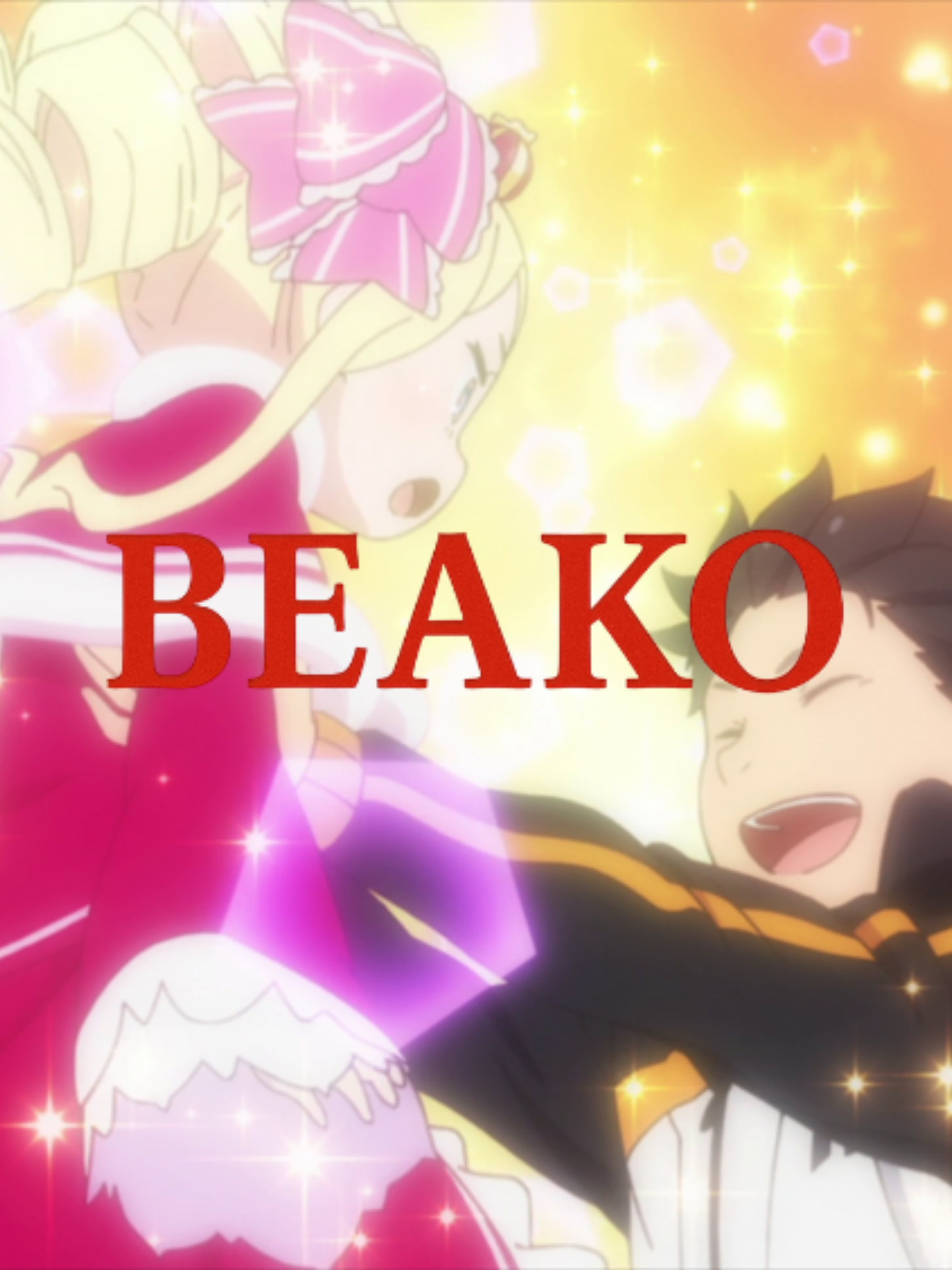 BEAKO BANZAI!!!! #rezero #natsukisubaru #beatrice #beako #fyp #anime #edit #assumptions 