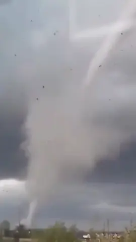 #moment #scary #monster #tornado #kansas #usa 
