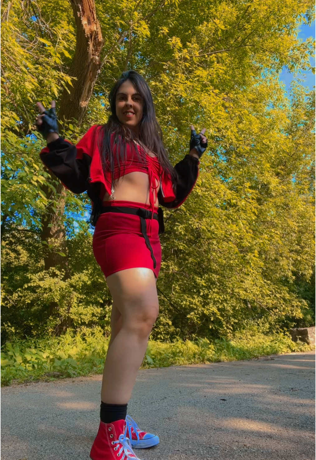 I’m out cleaning up the streets. #streetsofrage Crime fighting and badass outfits go hand in hand.  #feelingmyself #evilshaihulud 