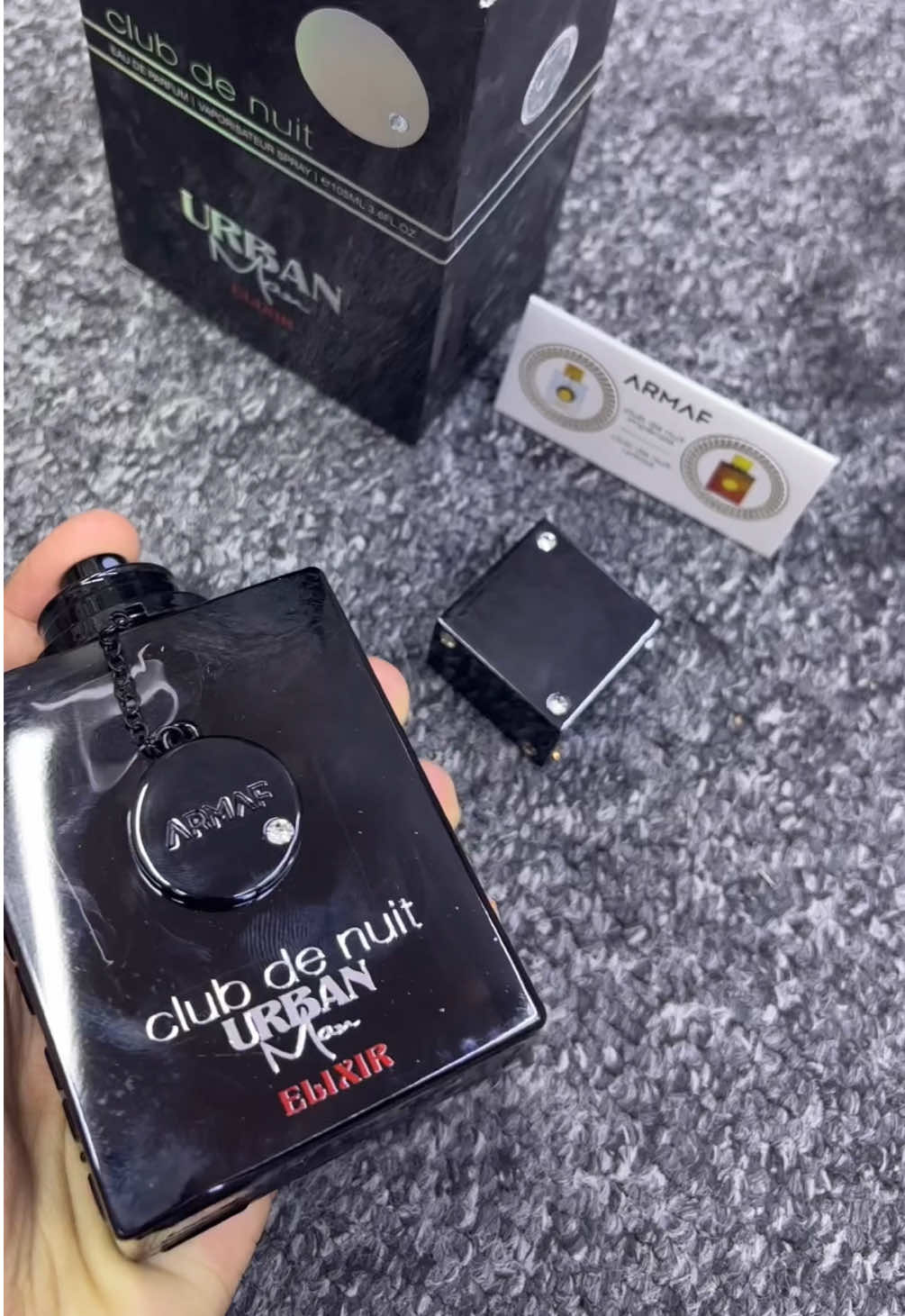 Club De Nuit Urban Man Elixir 105ml EDP By Armaf #clubdenuit #armafperfume #clubdenuitintenseman #intense 