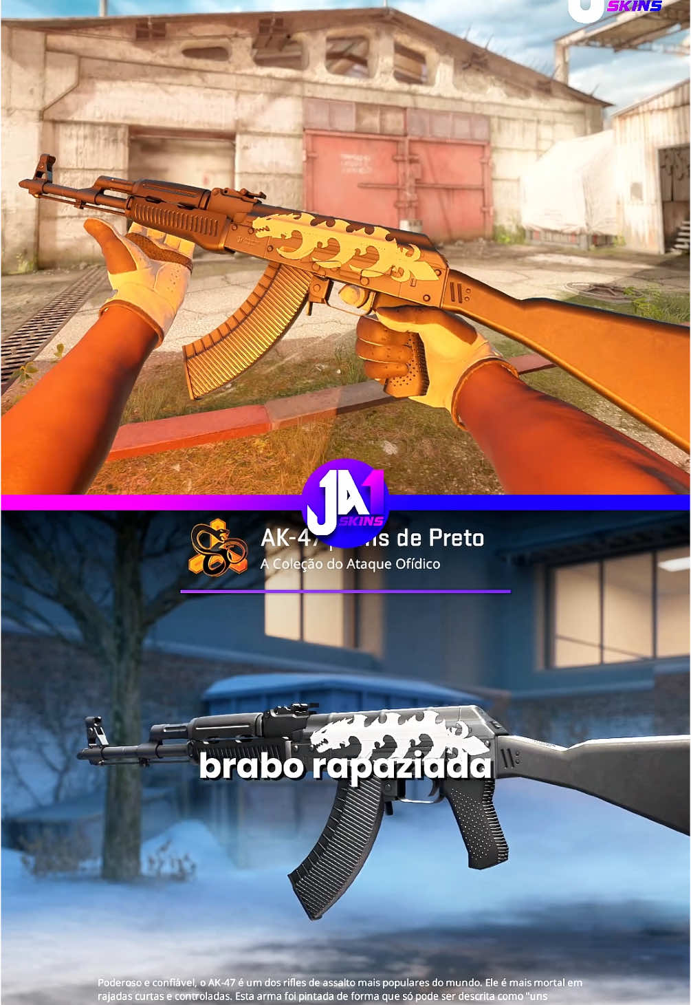 Voce NUNCA VIU esse craft pra slate no CS2! #cs2 #skinscs2 #csgo #counterstrike 