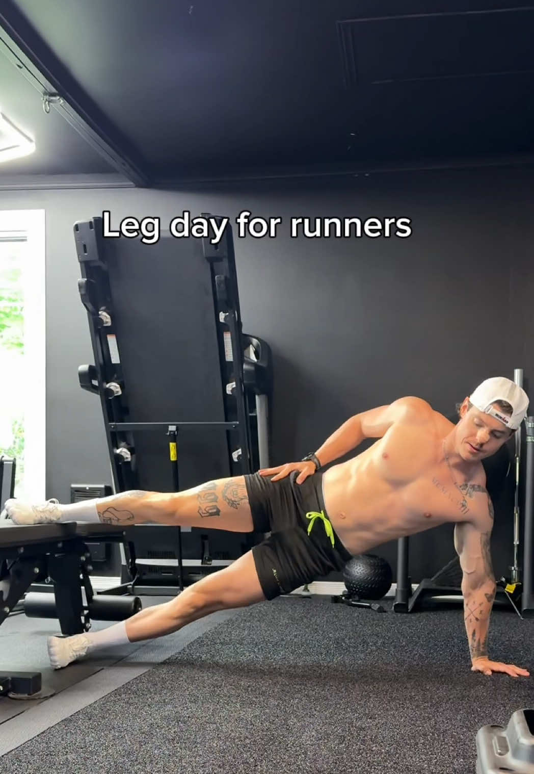 Entraînement de jambe pour coureur! #legday #Running #run #gym #course #triathlon #training 