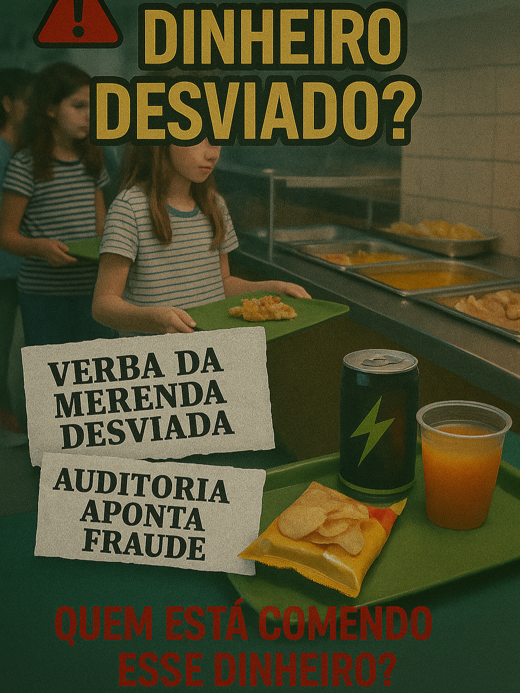 14-Você sabia que o escândalo da merenda escolar afeta milhares de crianças? Descubra o que está por trás dessa corrupção #MerendaEscolar #Escandalo #Corrupcao #AssuntoPolêmico #Curiosidades