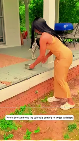 When Ernestine tells Tre James is coming to Vegas with her! #KountryWayne#Jesusispoppin#God#Jesusbeenpoppin#WayneColley#letthatsizzleinyourspirit#helpisontheway#love#relationships