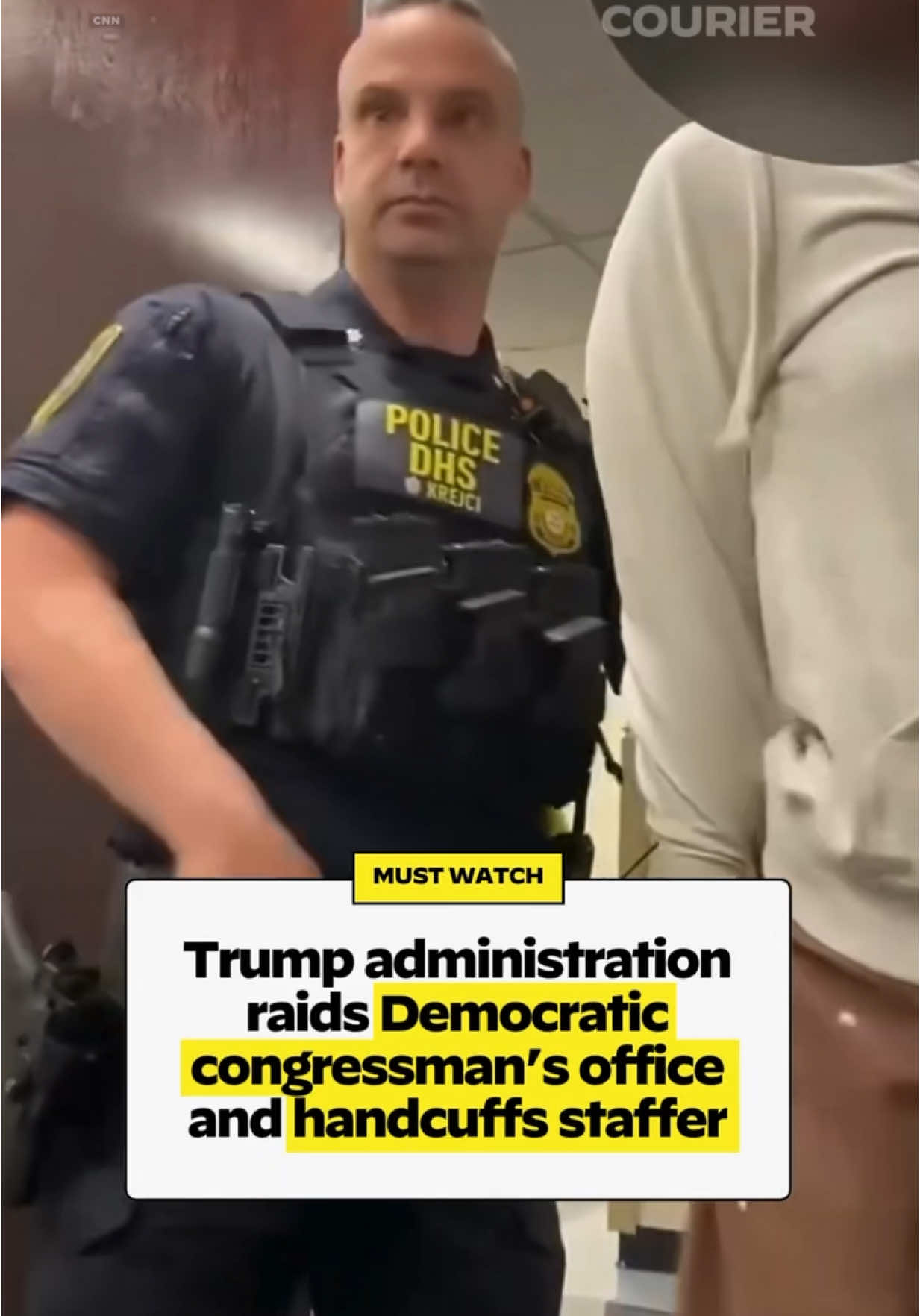 Federal agents with the Department of Homeland Security handcuffed and detained a staff member in New York Rep. Jerry Nadler’s Manhattan district office, according to CNN.