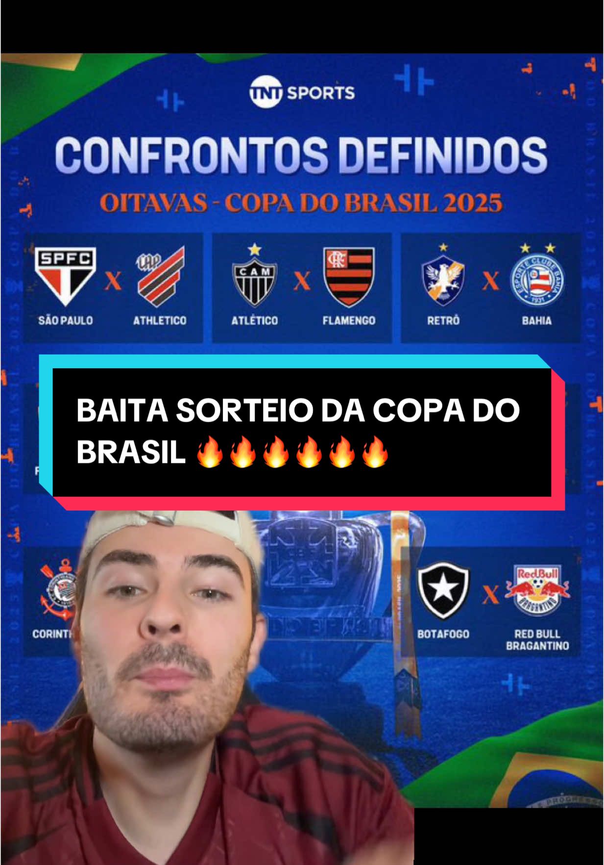 #futebol #copadobrasil #bizarro #sorteio #flamengo #atleticomineiro #derby #corinthians #palmeiras #futebolbrasileiro #tiktokesportes 