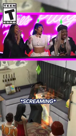 the hot Sim summer sesh we needed 🔥😍 @theestallion @quenblackwell & @Ebonix | Gaming & Culture  watch the full stream ➡️ link in bio #SimYourSummer #DreamCon2025 #HottiesPlayTheSims