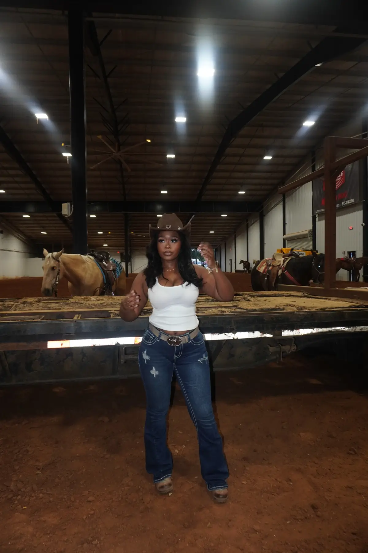 Spent my Saturday at the @Black Rodeo USA in Shelbyville this past Saturday! Not to mention the Uncle Nearest we got to try! Getting to be immersed in southern black culture is such a plus especially since it’s not often celebrated.  @GOOD AMERICAN @Fashion Nova #blackrodeo #nashvilleblackgirl #rodeofits #rodeooutfits 