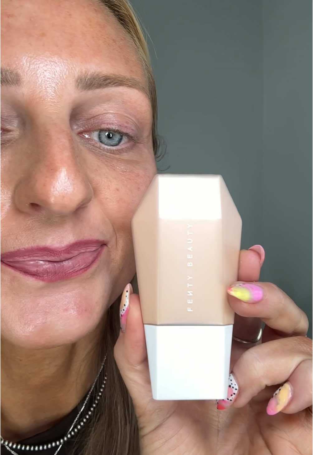My new go to skin tint for summer! @Fenty Beauty #fentybeauty #skintint #foundation #gifted #fentybeautypartner 