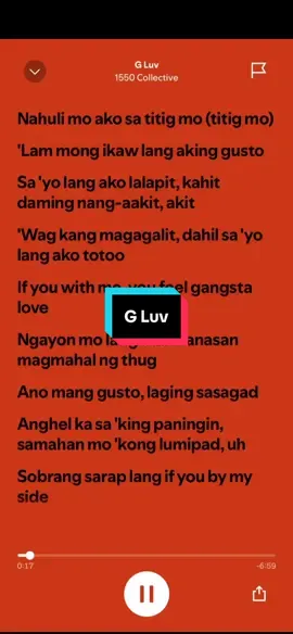 G luv #jay #fyp #fypシ゚ #lyrics 