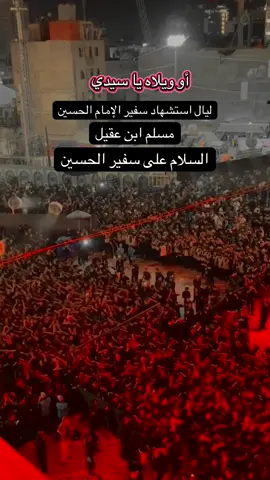 ‏ليال استشهاد سفير الإمام الحسين مسلم ابن عقيل عليه السلام#‏السلام على سفير الحسين _ مواكب ‏عاشوراء_ ‏لبيك يا حسين#ca#capcutك#اكسبلورس#حسيني_الحسيني