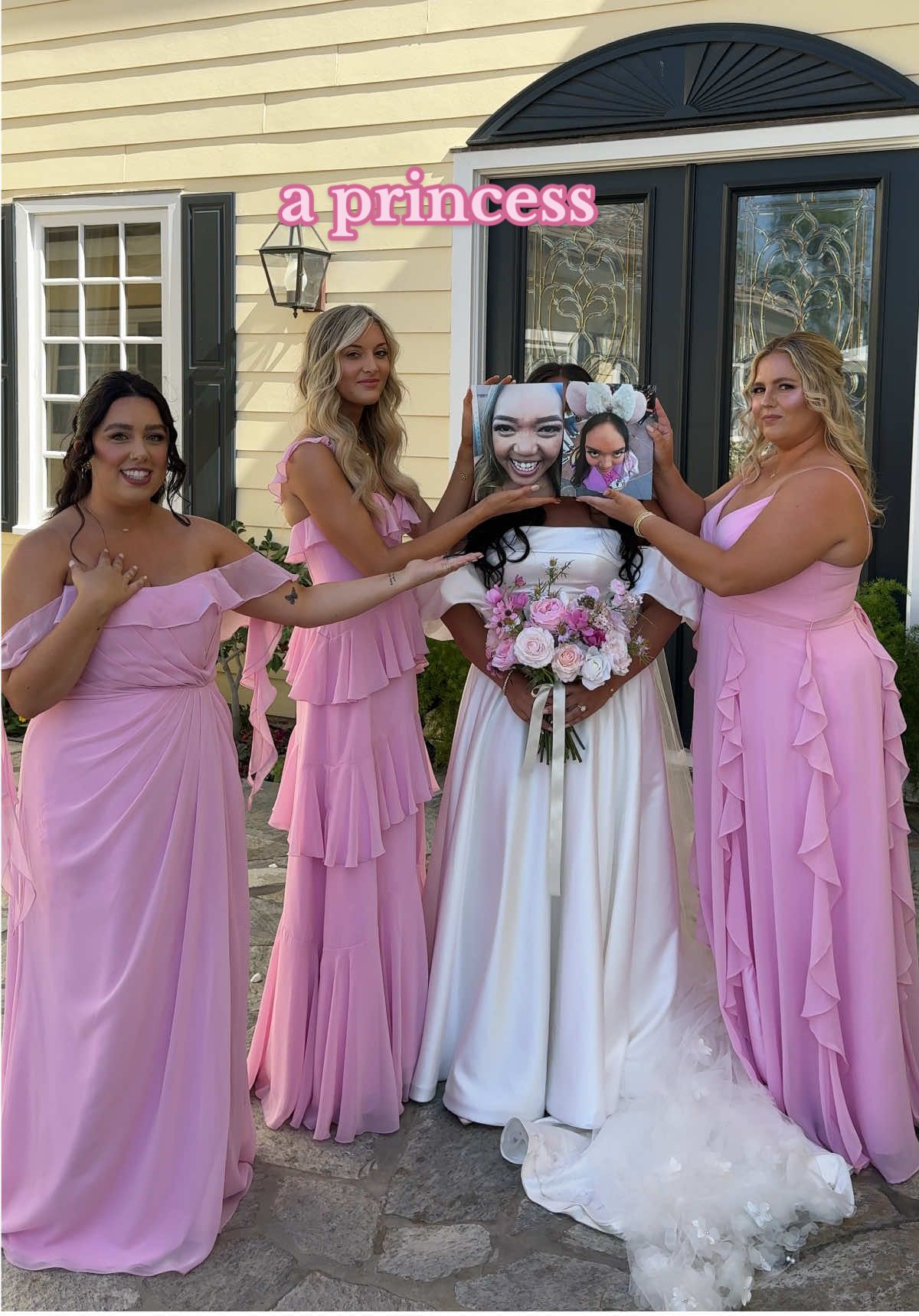 living my princess diaries dreams 💗✨ @The Girl’s Girl Content Co. @Azazie  @Kristi McKenna ✿ @It’s Court @amanda shell  #2025bride #princessdiaries #weddingtiktok #weddingcontentcreator #weddingcontentcreation #bridesoftiktok #bridesmaids 