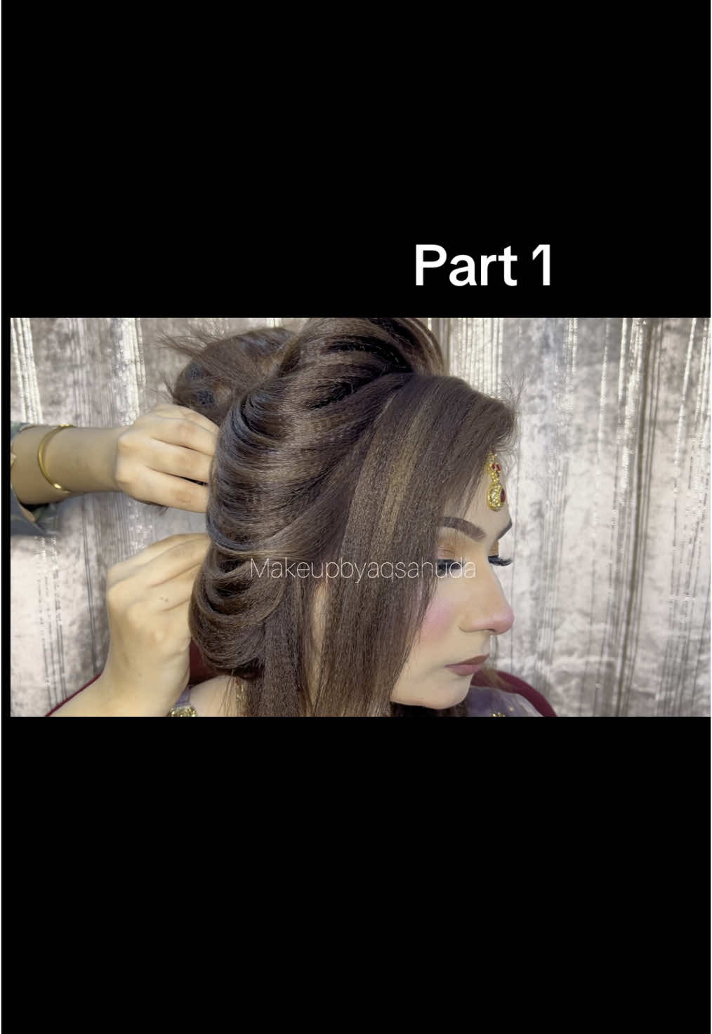 Bridal front hairstyle #naat #naatstatus #naatsharif #makeupbyaqsahuda #bridalhairstyle #hairstyletutorial #unfrezzmyaccount🙏 #viewsproblem😭 #growmyaccount #tiktokviralvideo #viraltiktoks #foruyou #foryouu #foryoupagee #fyppp #fyp #trendingvideos #trendings #10kfollower @TikTok UK @TikTok 