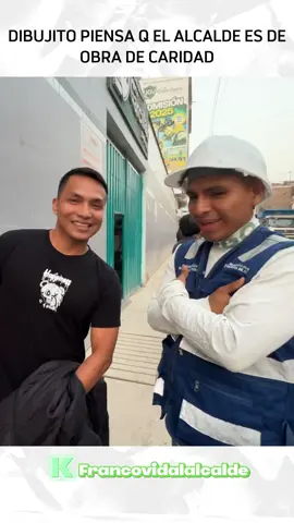 DIBUJITO SE PASA DE CHISTOSO#francovidalalcalde #alcaldedeate #ate #obras