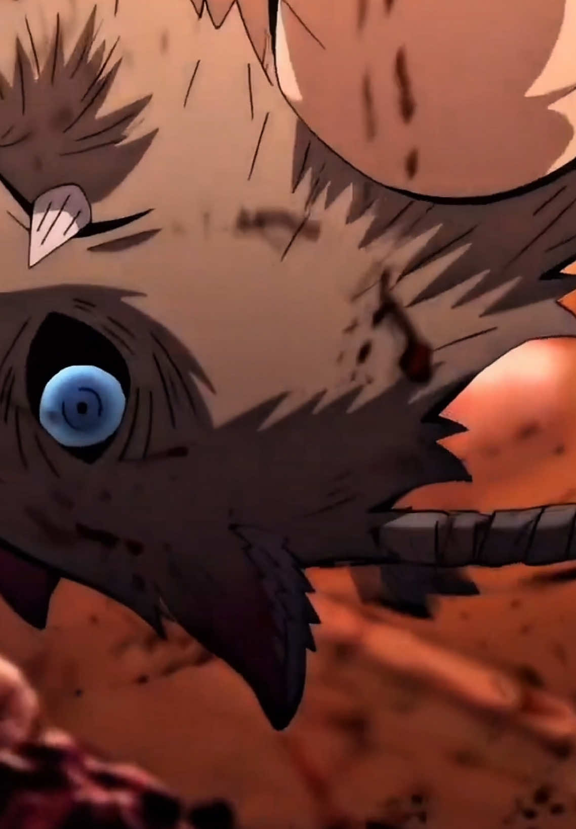 ¿Sabías por qué Inosuke lleva esa máscara de jabalí? 😨 #curiosidadesanime #demonslayer #inosuke #tanjiro #animeespañol #kimetsunoyaiba #animeedit #animetiktok 