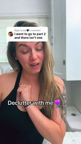 Replying to @kay🖤 if you got to the end … I’m sorry lol #cleanwithme #decluttering #declutter #declutterwithme 