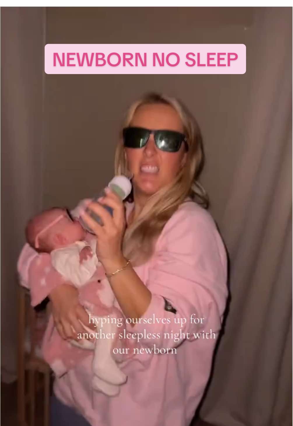 Everybody dance now !!!!! #baby #newborn #fyp #firstbaby #newbornstage #newbornsleep #fyp #funny #parents #momanddad 