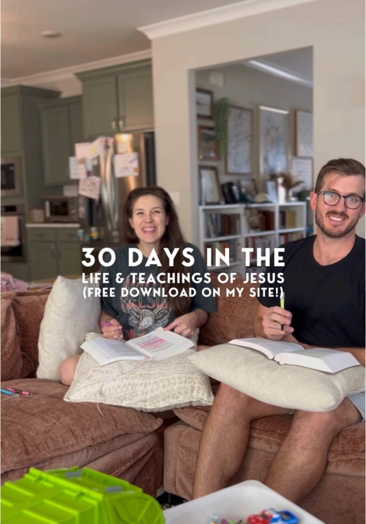 Day 1// Luke 1 // Jesus’ Birth Is Foretold FREE DOWNLOAD LINK: https://biblesandcoffee.com/products/30-days-in-the-life-teachings-of-jesus-digital-download Luke 1 is about God showing up after a long season of silence, using unexpected people—like an old couple and a young girl—to start something incredible. It reminds me how God always keeps His promises, even when it feels like nothing is happening. Major takeaways: 1. God often moves after long silences, but never forgets (Luke 1:13) -God’s silence is not abandonment; it is often sacred preparation. He hears every quiet prayer, even the ones we’ve stopped praying. 2. God elevates the humble to usher in His Kingdom (Luke 1:52) -God doesn’t choose the “qualified”, He qualifies the chosen. Humility is the soil where divine purpose grows. 3. Obedience unlocks prophetic voice (Luke 1:63-64) -Obedience to God’s Word opens doors to greater revelation, healing, and purpose. 4. The Holy Spirit is the active agent in God’s plan (Luke 1:41,35) -God doesn’t call us to do the impossible alone- He fills us with His Spirit to accomplish His purposes through us. 5. God’s redemption story is rooted in covenant faithfulness (Luke 1:72) -God is a promise-keeper across generations. What He began in the Old Testament, He continues and fulfills in the New proving His faithfulness to all who trust in Him. Reflection Question: How do we prepare our hearts for Jesus like Mary did? Jackie: By choosing humility and obedience, even when the path ahead is uncertain or scary ❤️  Mike: By glorifying God before we see the outcome….continuing to praise Him in the waiting. How do you think of preparing your heart for Jesus like Mary did? ❤️ COMMENT BELOW AND JOIN THE DISCUSSION! 💕 See you tomorrow! :)