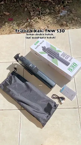 Must have item kalau keluar ootd ✅  #tripod #tripodmurah #tripodtnw #tripodtnws30 #tripod4kaki #tripodbluetooth 
