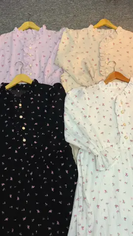 Restock semua warnaaa 🥳 gass co sblm kehabisan 🤗🥰 #dress #vintage #dressvintage #moutfit #koreanstyle #coquette #ootdhijab #ootdpantai #dressfloral #bismillahfyp #viral #fyp #fypシ゚