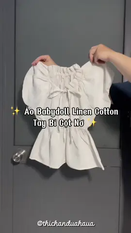 Áo babydoll cho mấy bà theo style dễ thương, đáng yêu #hottrend #homnaymacgi #setdoxinh #fybシ #fyb #OOTD #outfittoday #trend #xuhuong #outfit #outfitideas #viral #xh #aobabydoll #babydoll #aokieu 