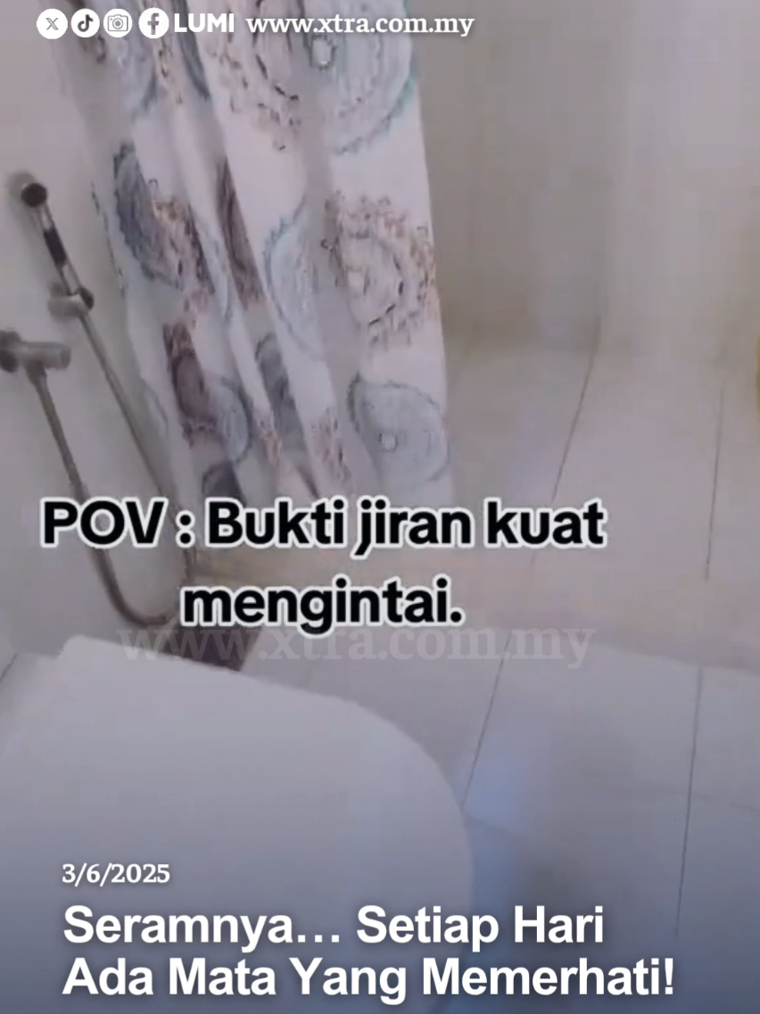 Dah lah dia mengintai… dia pulak yang marah! 😂🤣 #fyp #xtra #beritaditiktok #sembangentertaiment  #seram #betul #setiap #hari #ada #mata #memerhati 📽️:hasruljejai