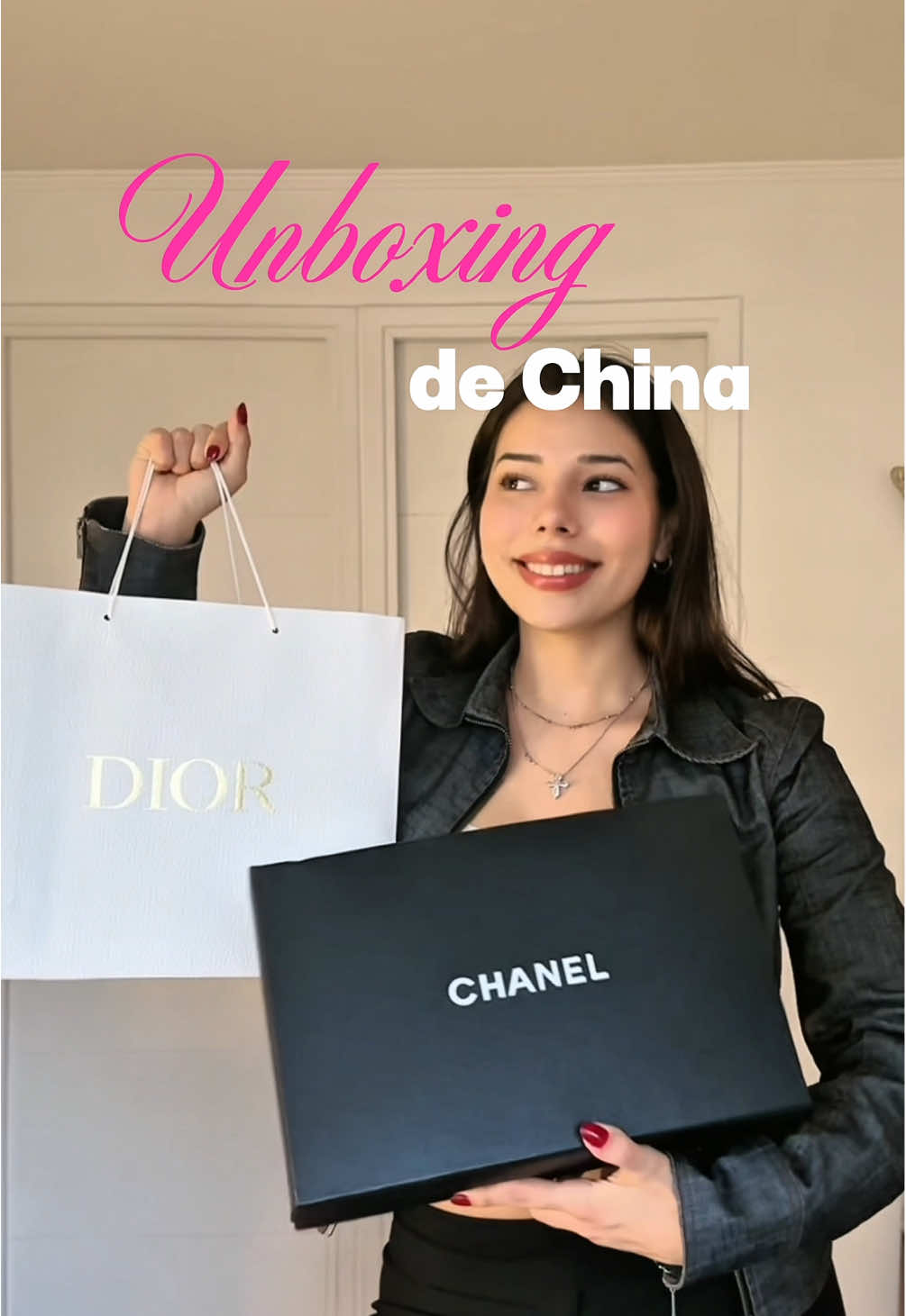 unboxing!!🎀💘 #cartera #bagcollection #affordableluxury #aliexpress #haulaliexpress #alifindstoti #bolsa #dior #unboxing #haul #girltok 