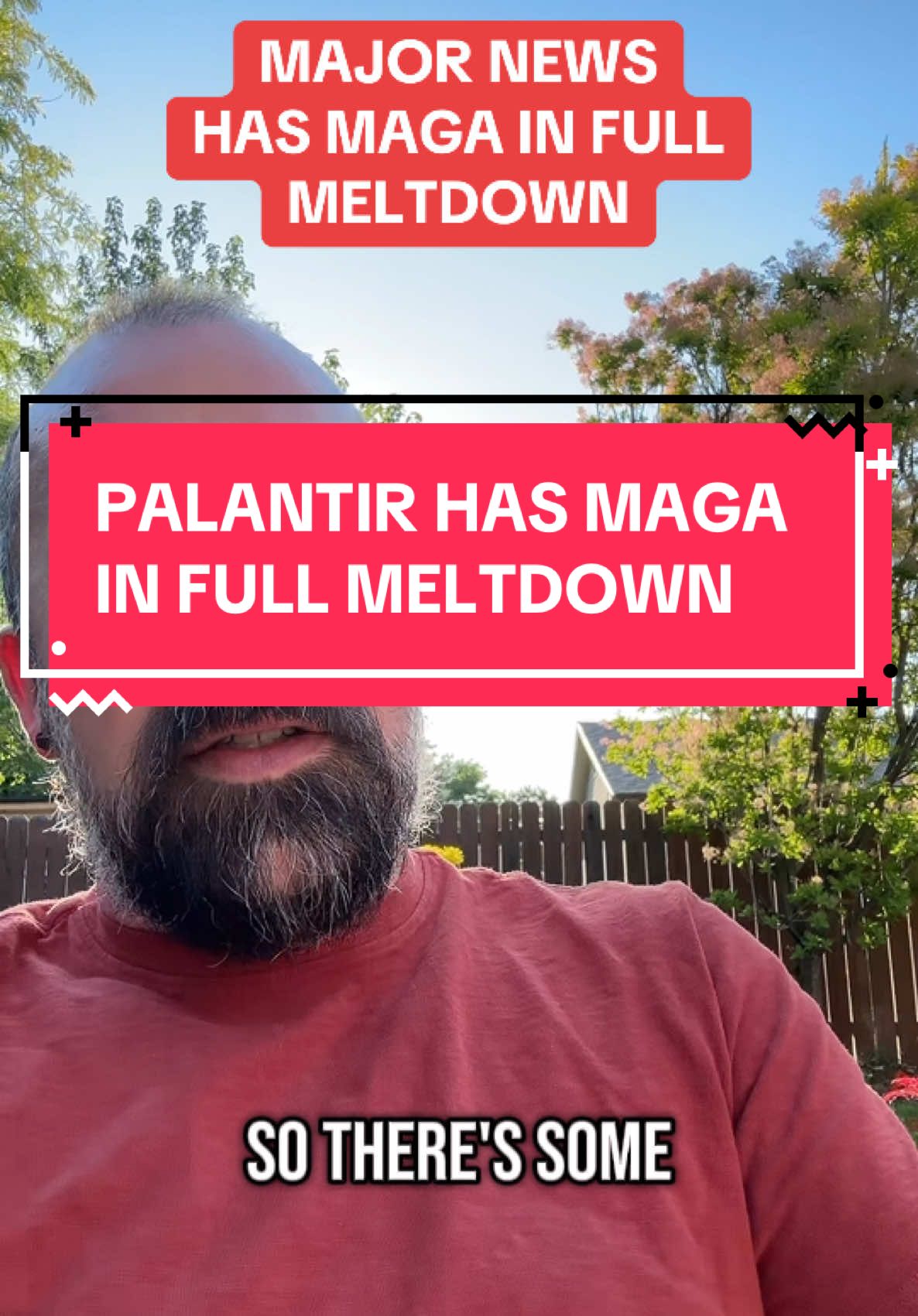 A new deal between #trump and #palantir has #maga in full #meltdown with leading voices saying Trump has abandoned his supporters. Sad!