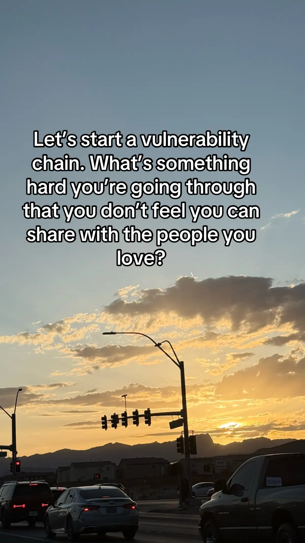 You are not alone. We’re living hard times