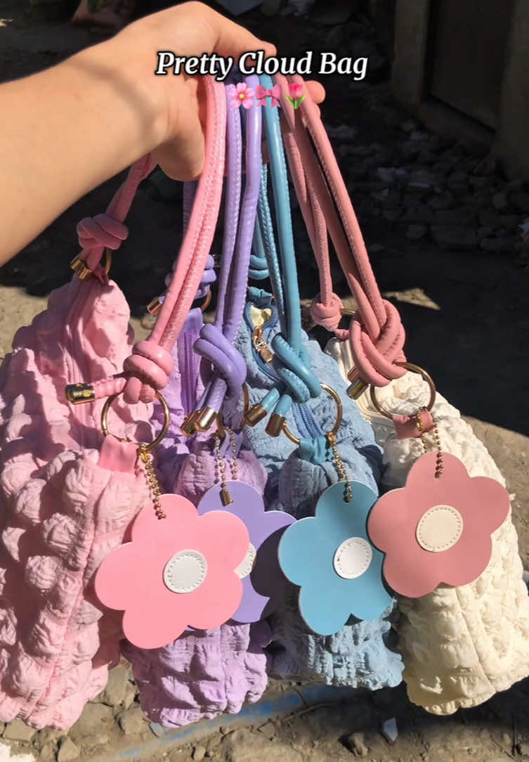 Pretty Cloud Bag 🌸🎀🌷#cloudbag #trendingbag #cloudbagforwomen #cutebag #bags #viralbag #cloudbags #fyp #creatorsearchinsights 