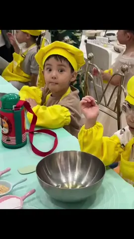 lagi masak❤️#babyian #ianmingyu 