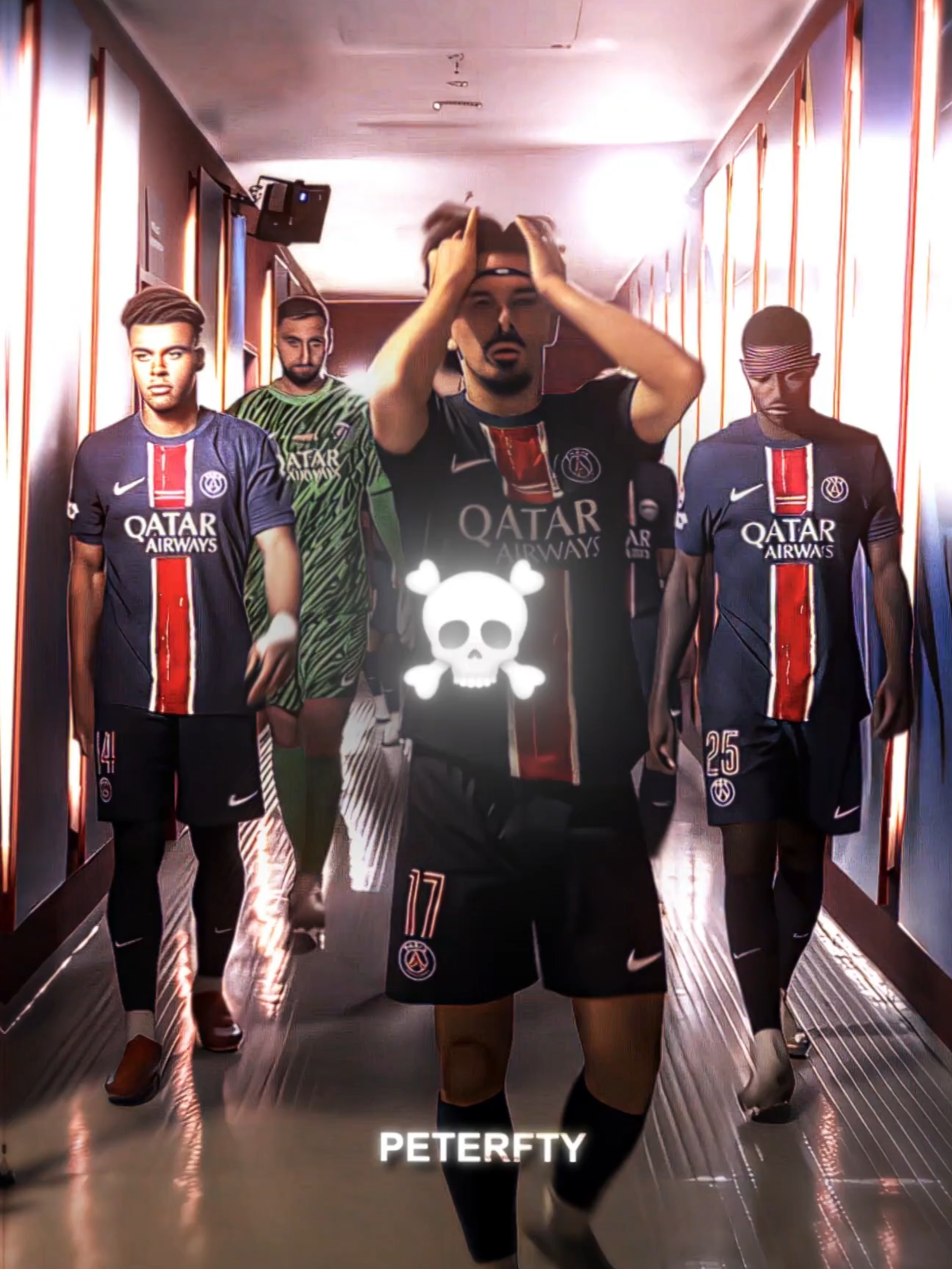 PSG Aura☠️🔥//#fyp #fypツ #footballedit #viral #psg #vitinha