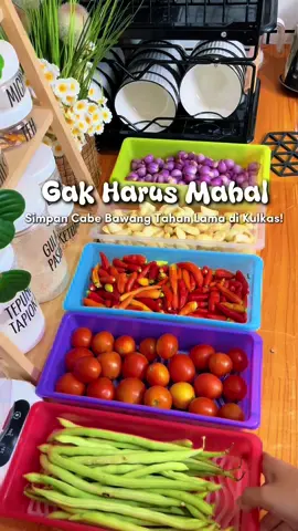 Membalas @sxbluberry_ cek keranjang mumpung lagi promo #wadahbawang #wadahsayur #foodcontainer #kontainerkulkas #wadahserbaguna 