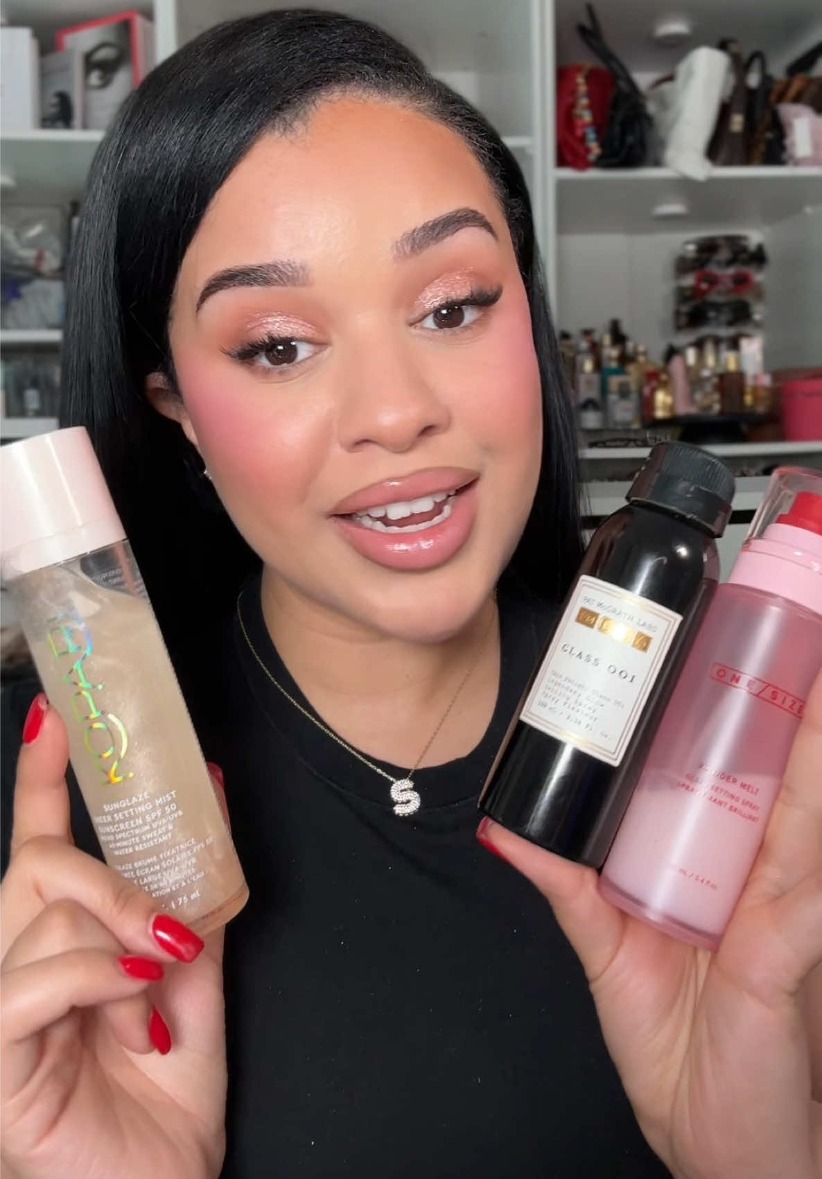 Which glass skin mist should you try? The choice is really yours I think these all slay! But understanding the purpose of each product is so important!  #makeup #promua #settingspray #glassskin #skinprep #beauty #fyp 