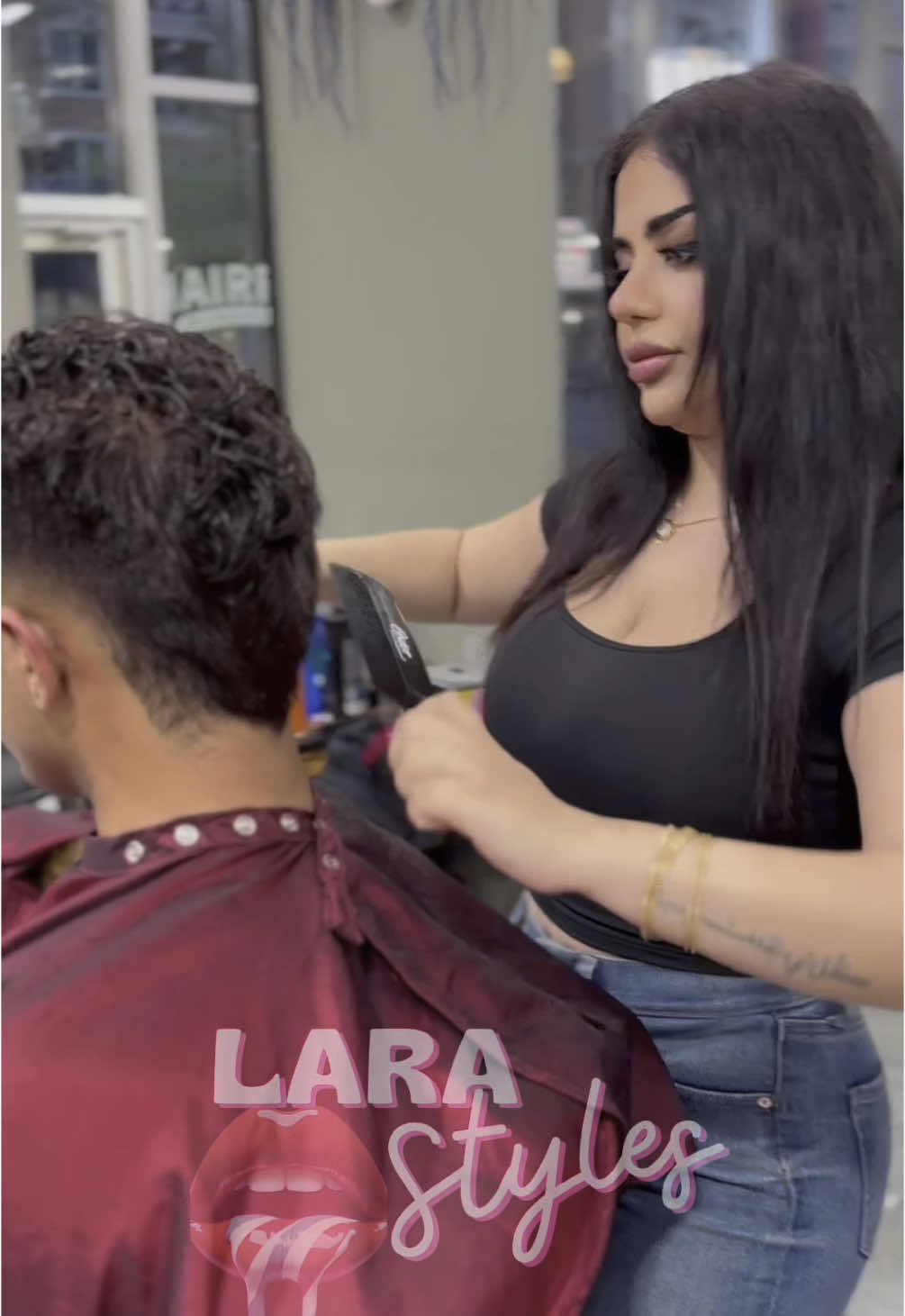 Come to Hairflix Barbershop😊 booking link in my Instagram Bio♥️#larastyles #hairflix #ladybarber #phx #tempeperm #azperm #Scottsdale #arizona #scottsdalebarber #azbarber #tempe #tempebarber #asubarber #oldtownscottsdale #asu 