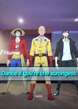 Dance if you're The Strongest 🐐 #anime #animeedit #goku #luffy #jinwoo #saitama