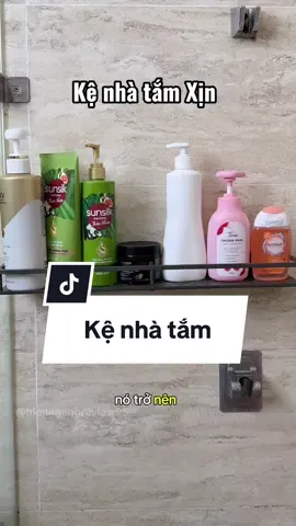 Kệ nhà tắm chắc chắn quá nè #kenhatamdantuong #kenhatam #kenhatamdanang #review #hienngangreview✅ #xuhuong #viral 
