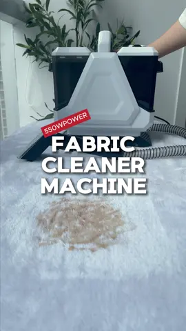 With this 550W powerful cleaning machine,just one suction and one spray,the stains disappear completely!😍#spotcleaner #cleaning #carpetcleaning 