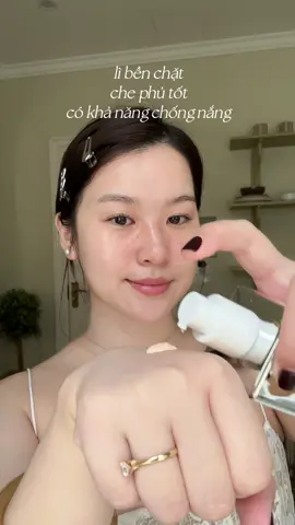 Ẻm hợp bà nào thích lớp nền bền chặt, che phủ tốt. Hợp da dầu hơn á cả nhà #nguyetbusine #carslan  #kemnenchongnang #makeuphacks 