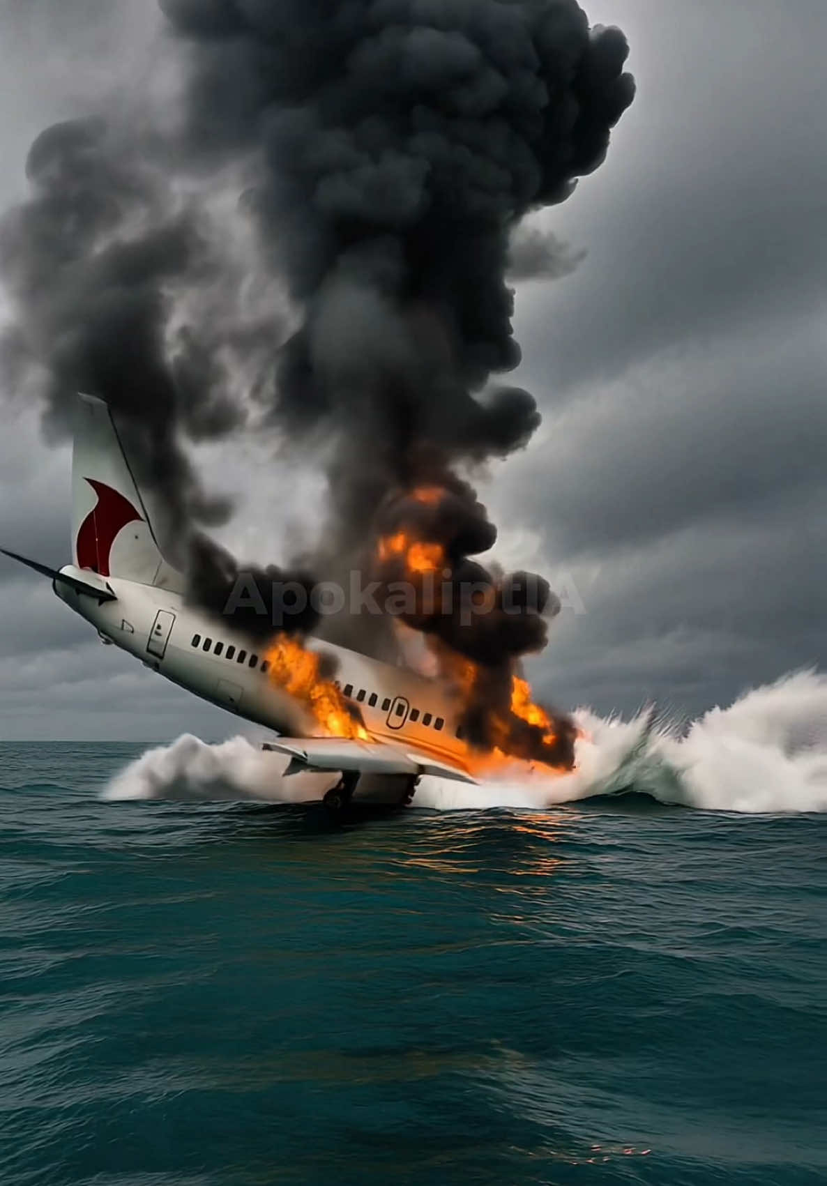 ‼️🚨Notícias de última hora! ‼️🚨 Avião comercial com passageiros cai no mar! 🛬🌊 Os esforços de resgate estão em andamento no momento ‼️ #emergência #Viral #fyp #fyppppppppppppppppppppppp 