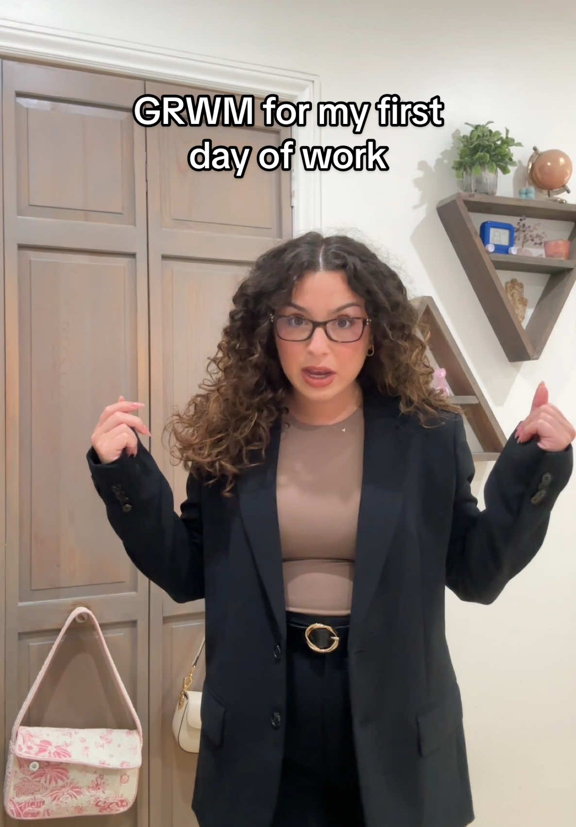Replying to @Cass 🤍 get ready with me for my first day of work! @Summer Fridays @Supergoop @DIBSBEAUTY @Haus Labs by Lady Gaga @ONE SIZE BEAUTY 
