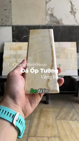 Đá mài bóng vàng ốp tường là lựa chọn hoàn hảo cho không gian sang trọng và thoáng đãng. #quangminhstone #trangtrisanvuon #xaydungxanh #optuongvuon #dalatvuon #dalatsan #ngoaitroi #datunhien #daoptuong