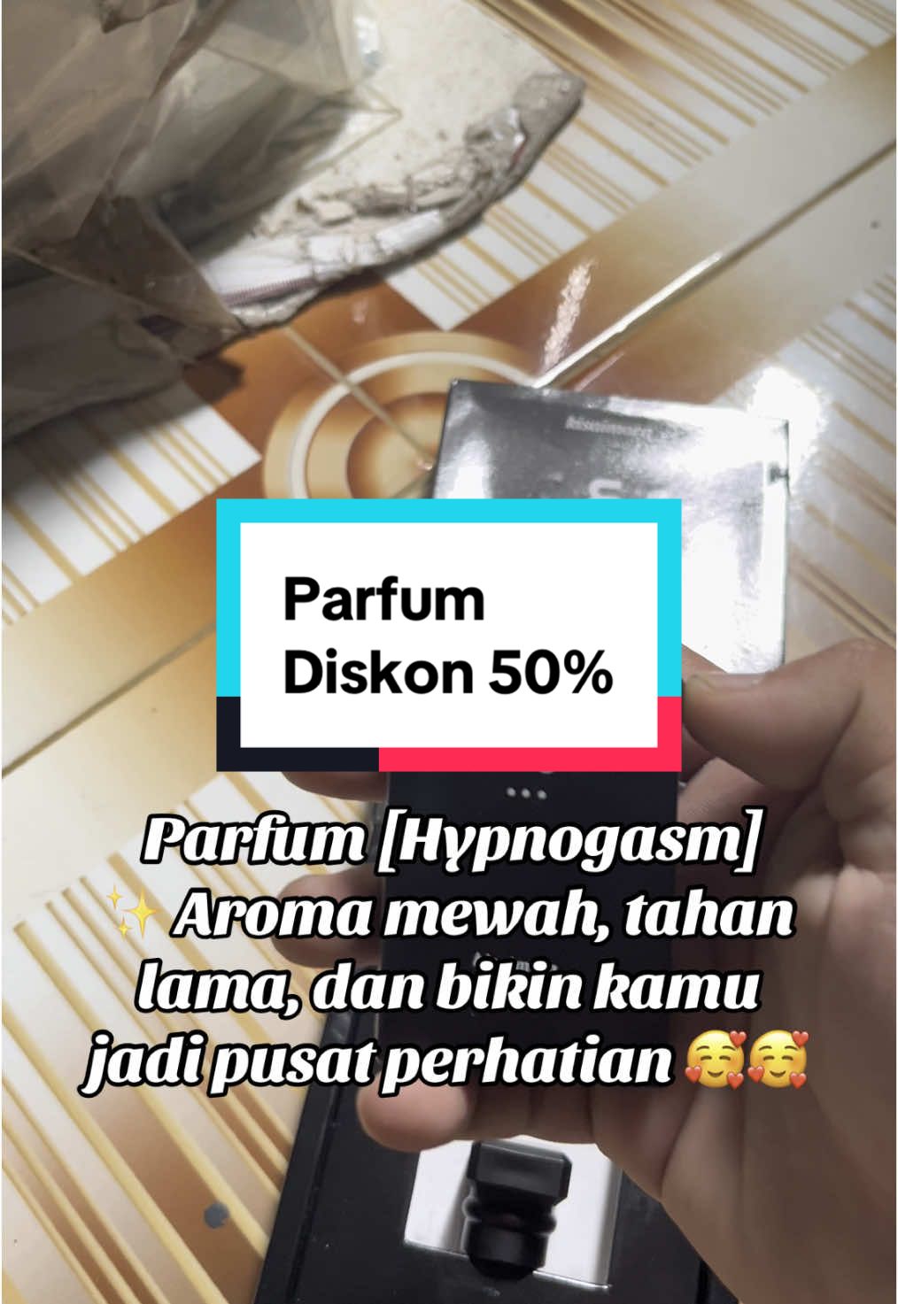 Parfum [Hypnogasm] ✨ Aroma mewah, tahan lama, dan bikin kamu jadi pusat perhatian 🥰🥰 #parfum #fyp #trending #affiliate #tiktok #foryou #shop #berkah #wangi 