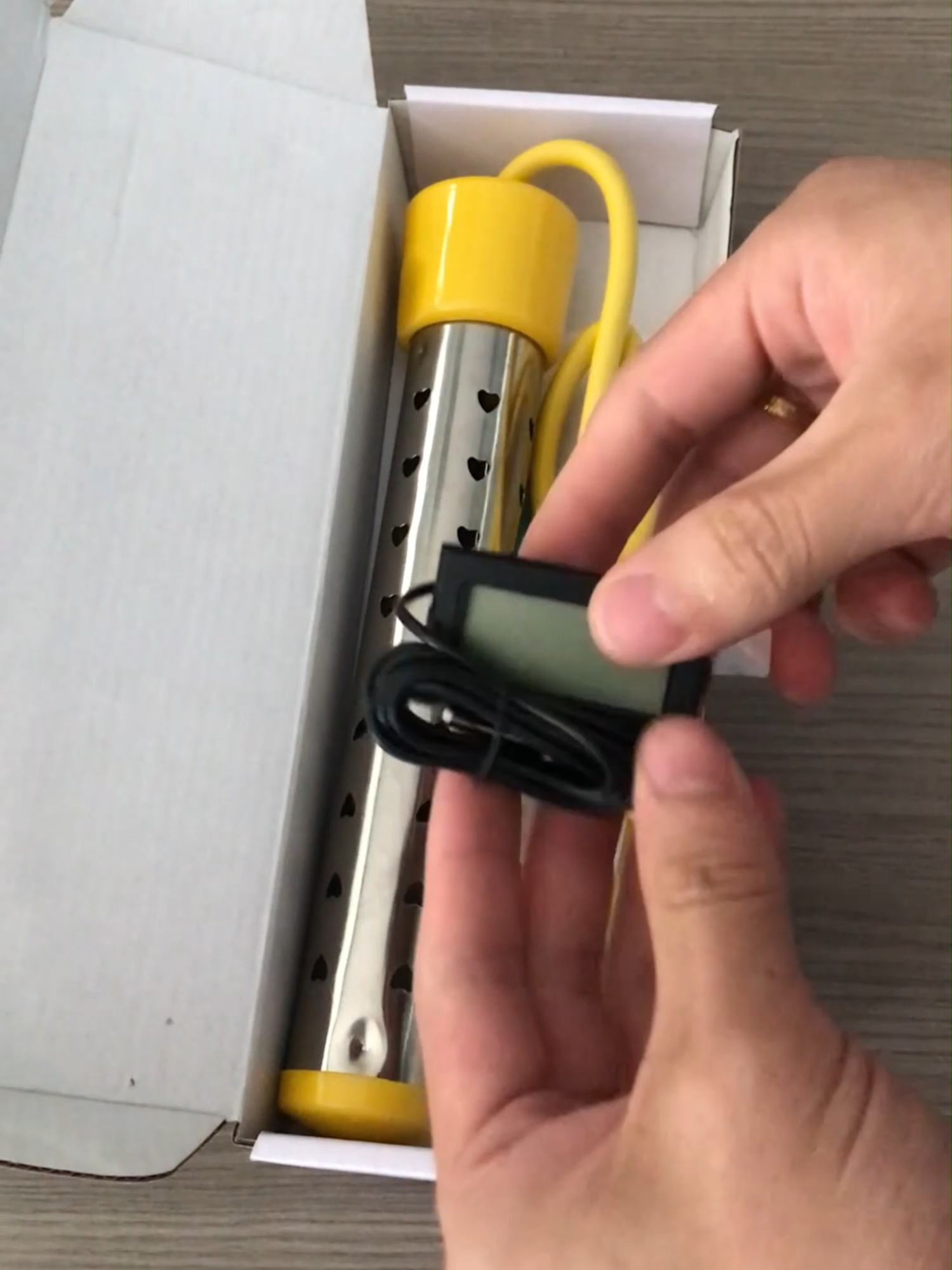 This heater warms the water quickly. I use it in my hot tub to bring the water temp up quickly. Small and easy to put away. #Immersion Water Heater #camping water heater #water heater for bathtub #bucket water heater #bath heater #bathtub heater while in tub #bath water heater #immersion water heater for bathtub #bucket heater 5 gallon #bath tub heater #bath warmer for bathtub #bucket heater submersible #pool water heater #tub heater for bathtub #bath heater for bathtub #portable water heater shower #portable pool heater #calentador de agua para piscina #pool warmer