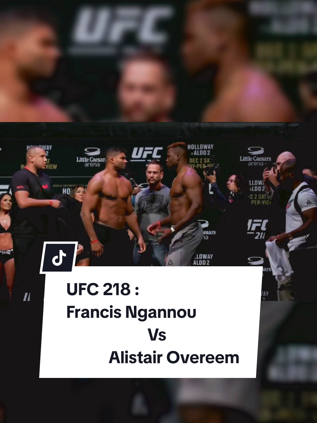 UFC 218: 🇨🇲 Francis Ngannou vs Alistair Overeem 🇳🇱. 1 phút 40 giây và một cú uppercut hoàn hảo khiến cả thế giới phải thán phục võ sĩ đến từ Cameroon - Francis Ngannou.#francisngannou #knockout #alistairovereem #viral #xh #xuhuong #UFC #mma #quocanh×ufc🥊 