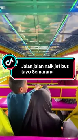 Keliling desa naik odong odong jet bus tayo mesin L300 solar Semarang #odongodong #keretamini #keretawisata #mbahkedursumber #jetbus 