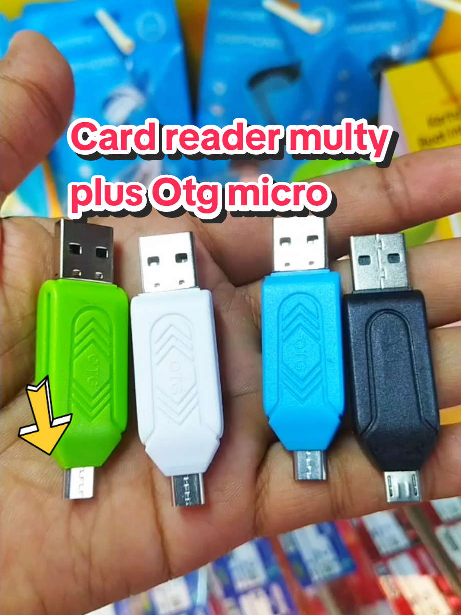 Card reader Otg micro praktis untuk kirim dan pindah file dari kamera ke hp, dari komputer ke hp dengan card reader Otg #cardreader #cardreaderotg #cardreadermultifungsi 