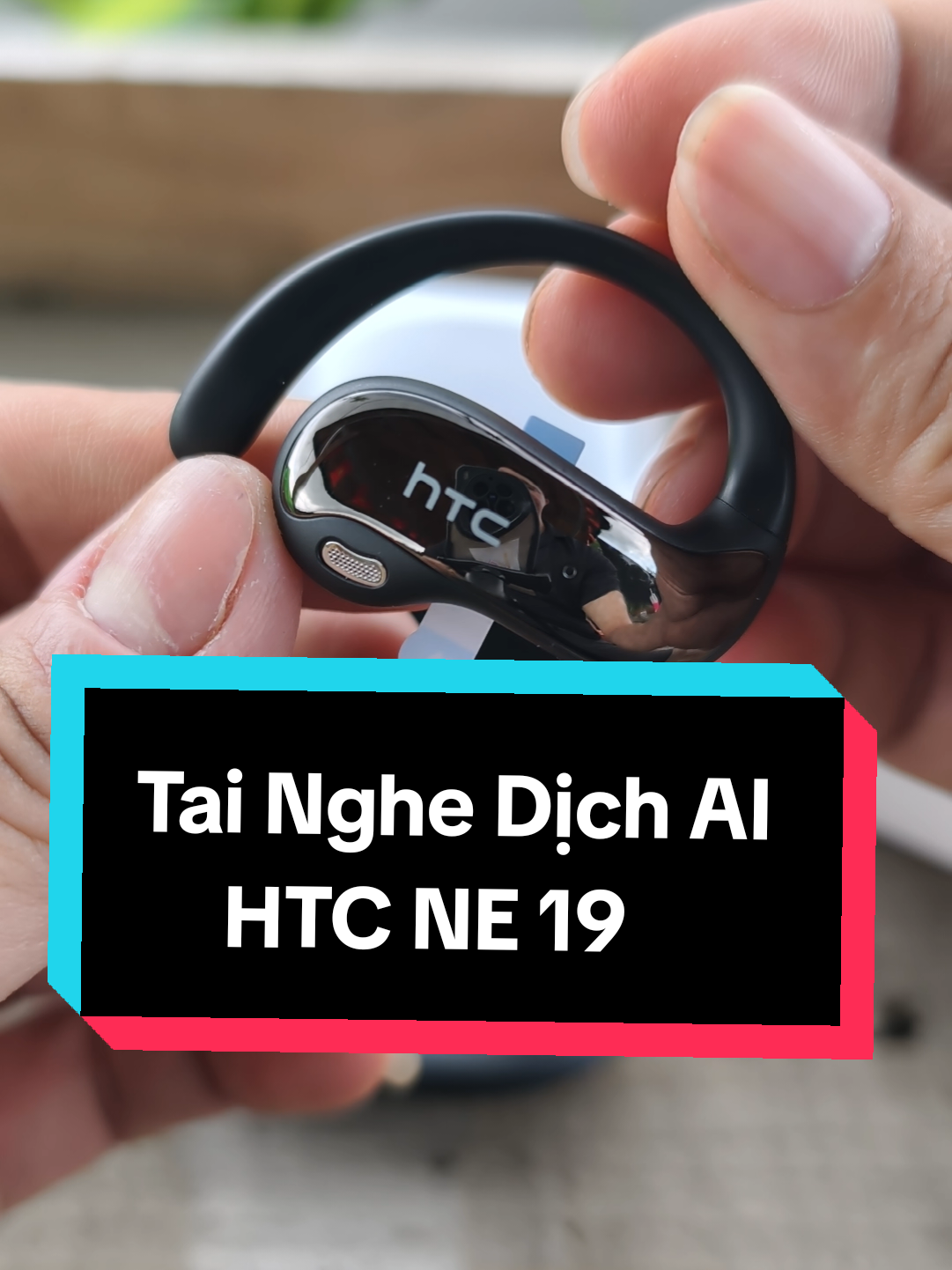 Tai nghe dịch thuật AI Ne 19 HTC #tainghebluetooth #tainghegiare #taingheai #tainghene19 #tainghephiendich 