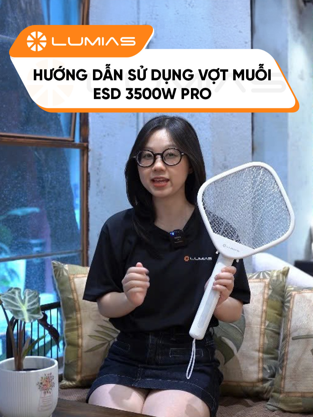 Hướng dẫn sử dụng vợt muỗi Lumias ESD-3500W Pro #lumias #lumiasvietnam #hoplongecommerce #gigavn #votmuoi #votmuoithongminh #votmuoilumias #lumiasesd3500wpro #ESD-3500WPro